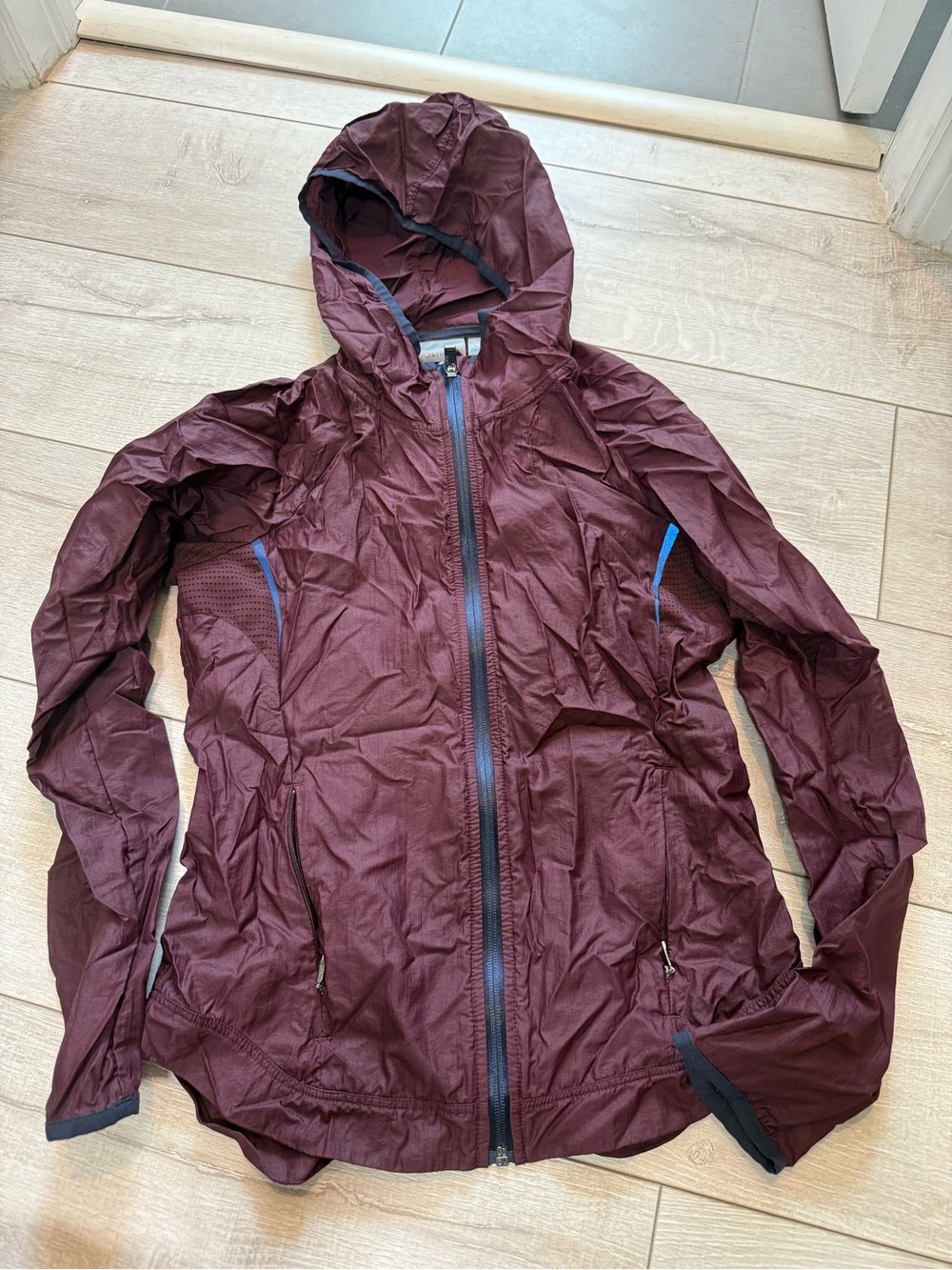 Athleta Maroon Lightweight Jacket